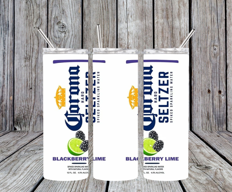 Corona seltzer blackberry lime