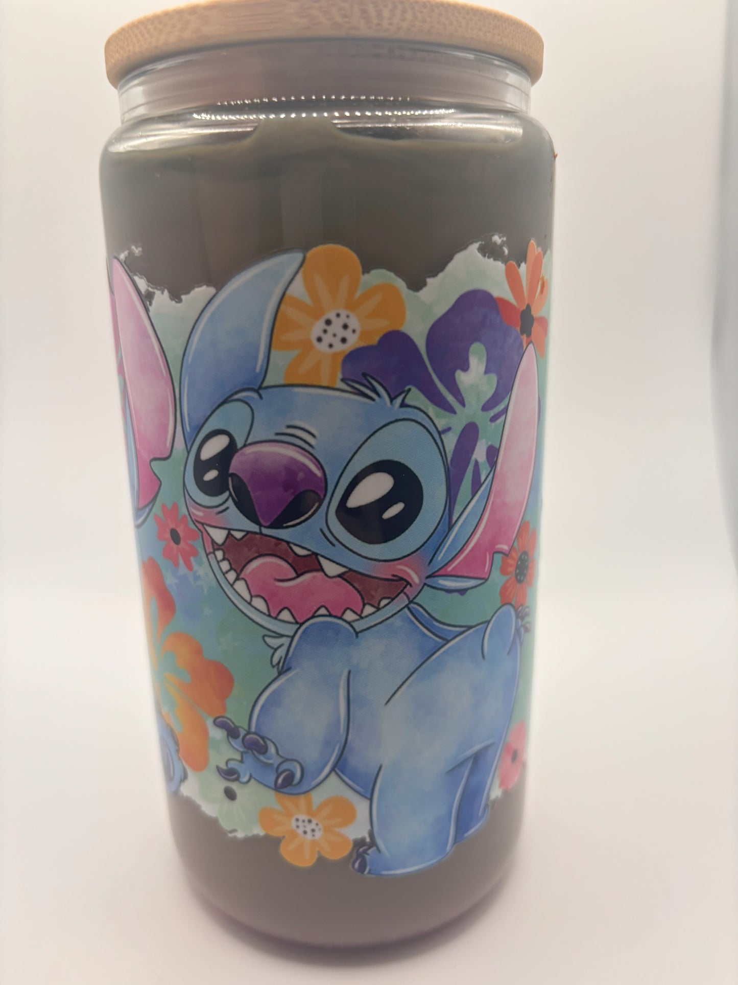 Stitch with flowers