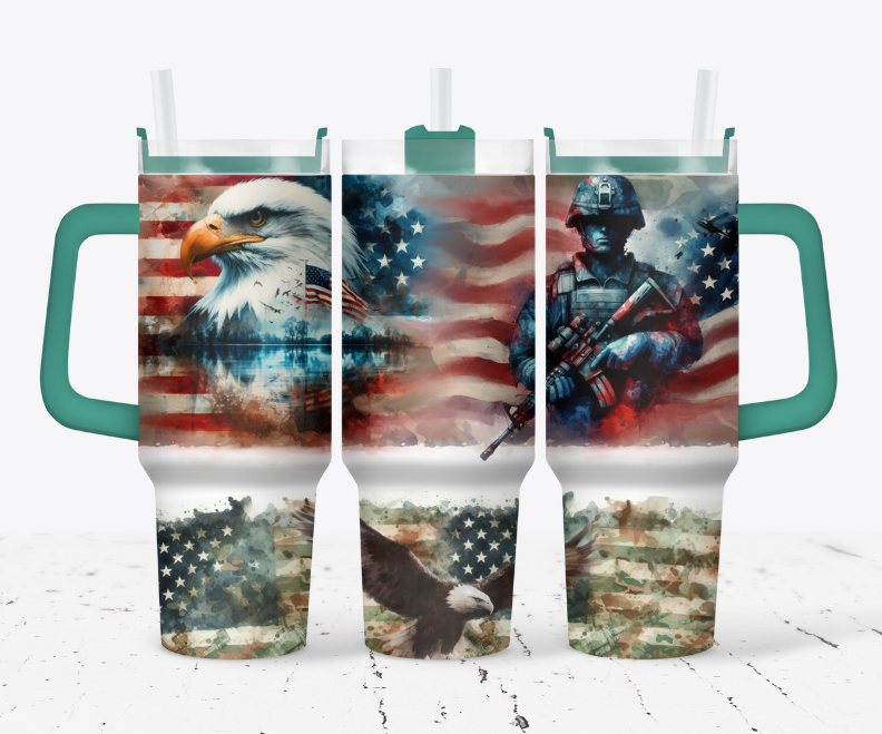 Military painted style