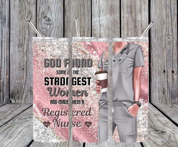 Registered Nurse Grey scrubs