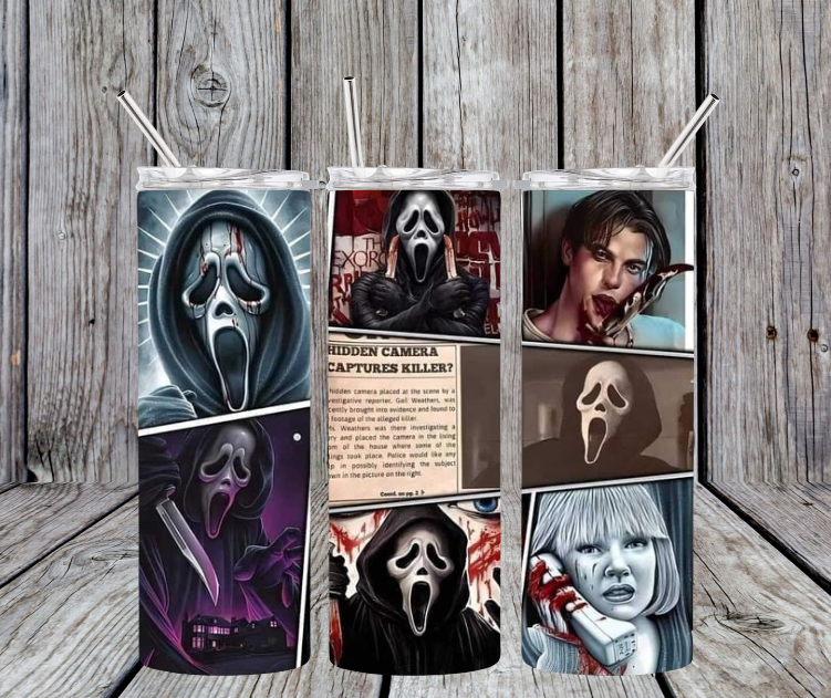 Scream split images
