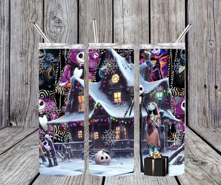 Jack skellington christmas house