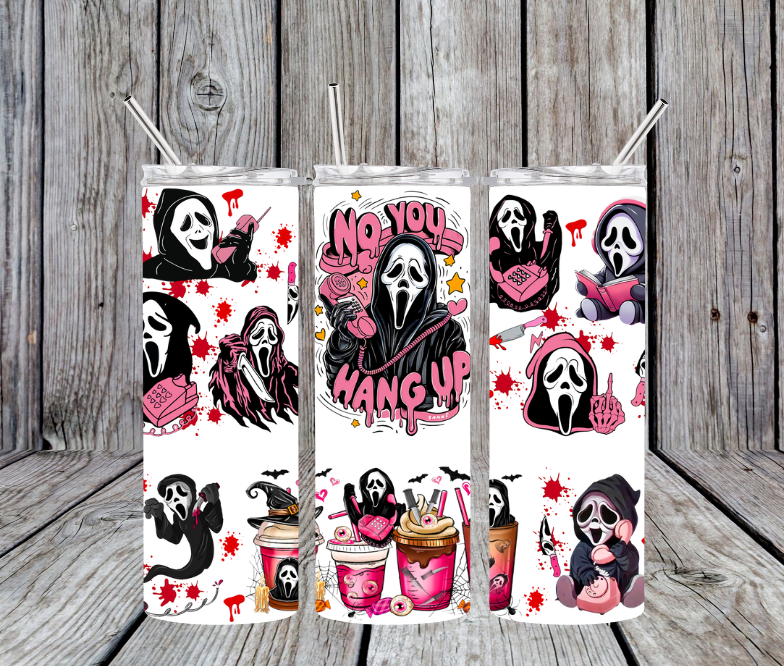 No you hang up scream with coffees