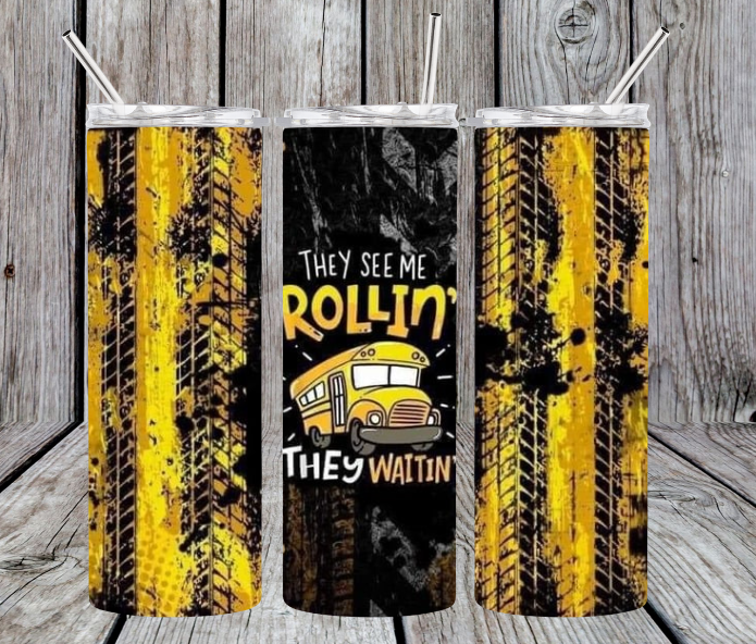They see me Rollin' They waitin' - school bus