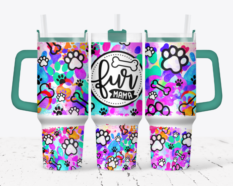 Fur Mama colorful