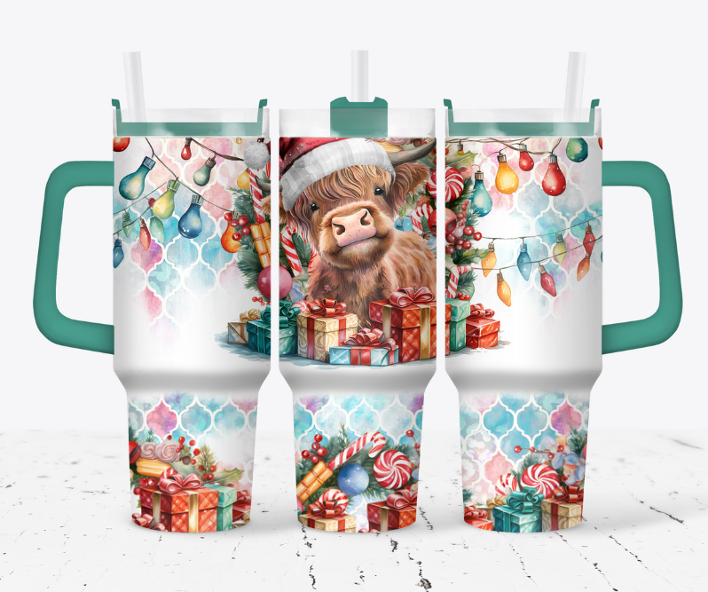 Christmas santa highland