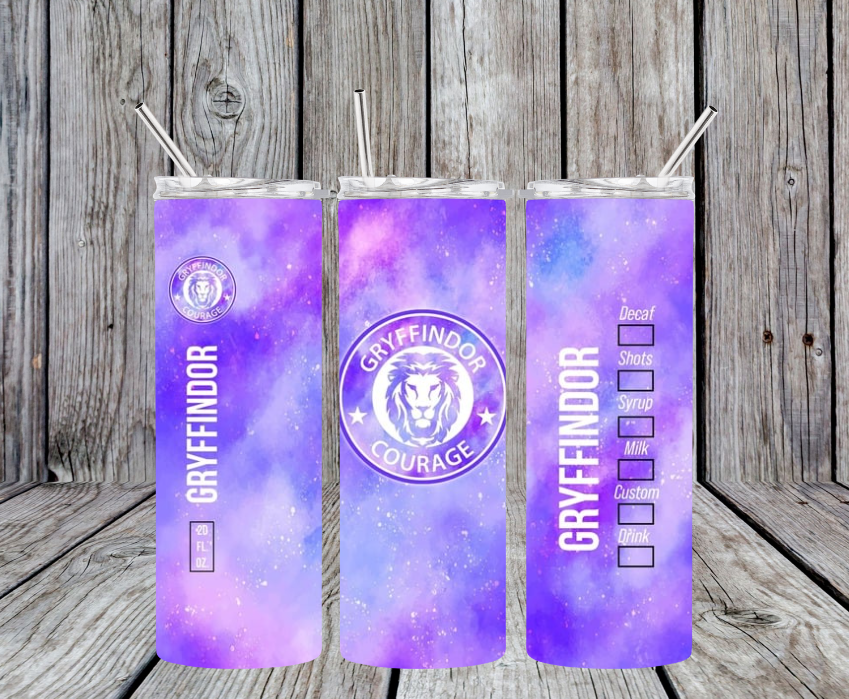 Gryffindor starbucks light purple