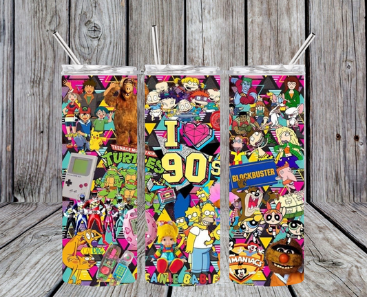 I love 90's retro style