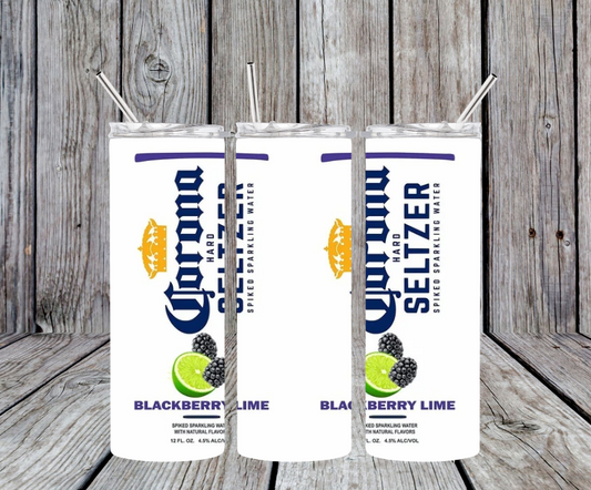 Corona seltzer blackberry lime