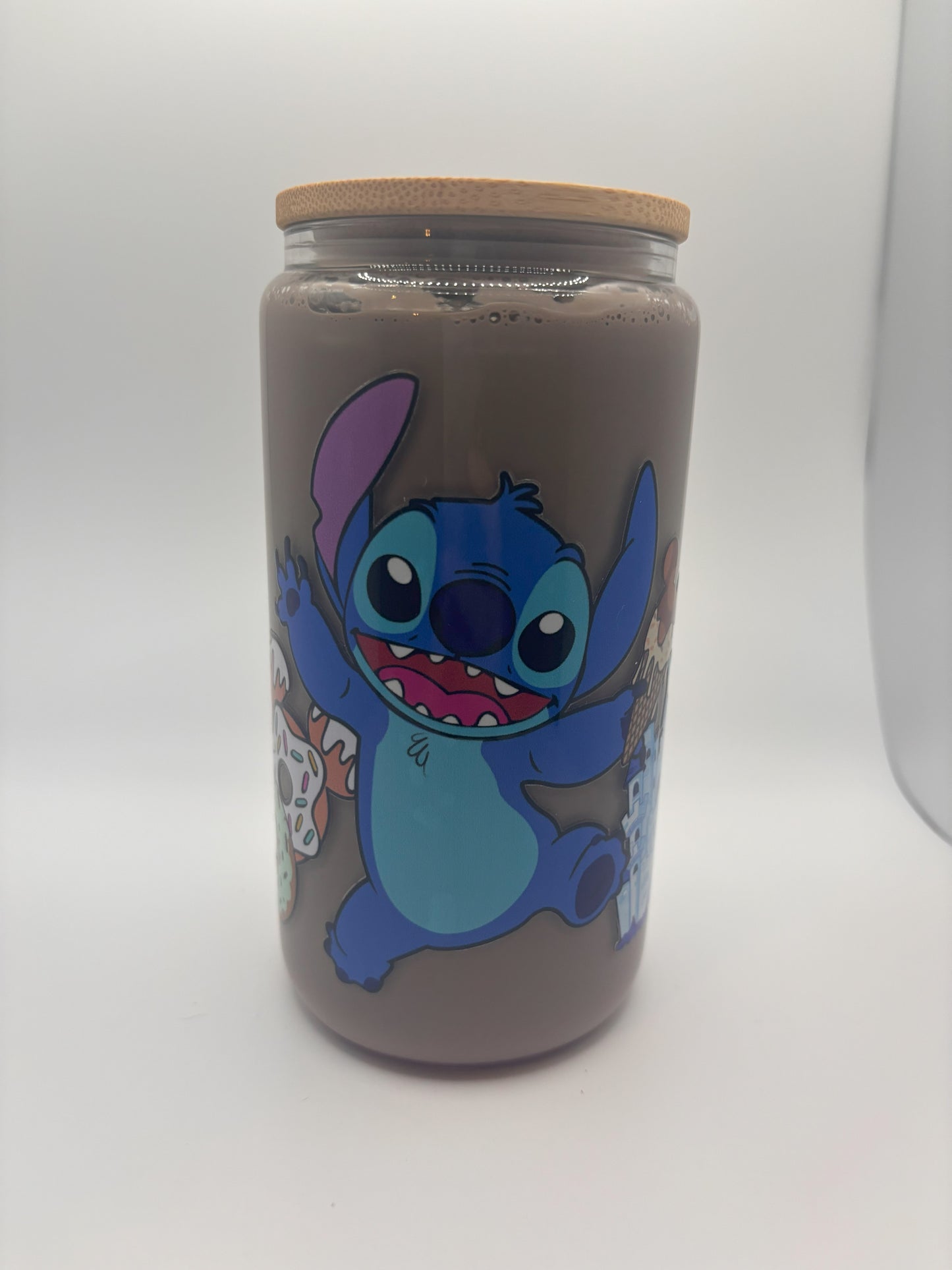 Stitch with coffee theme