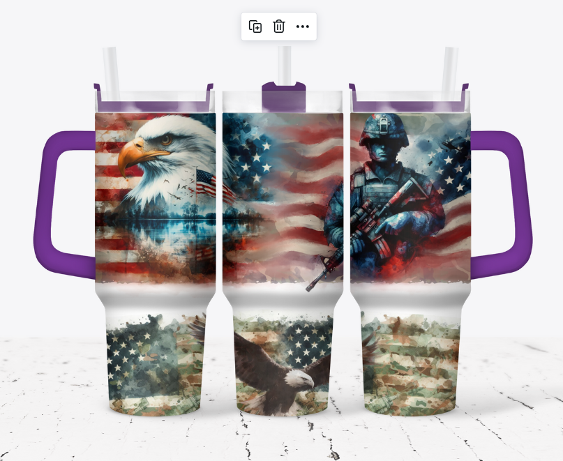 Military painted style