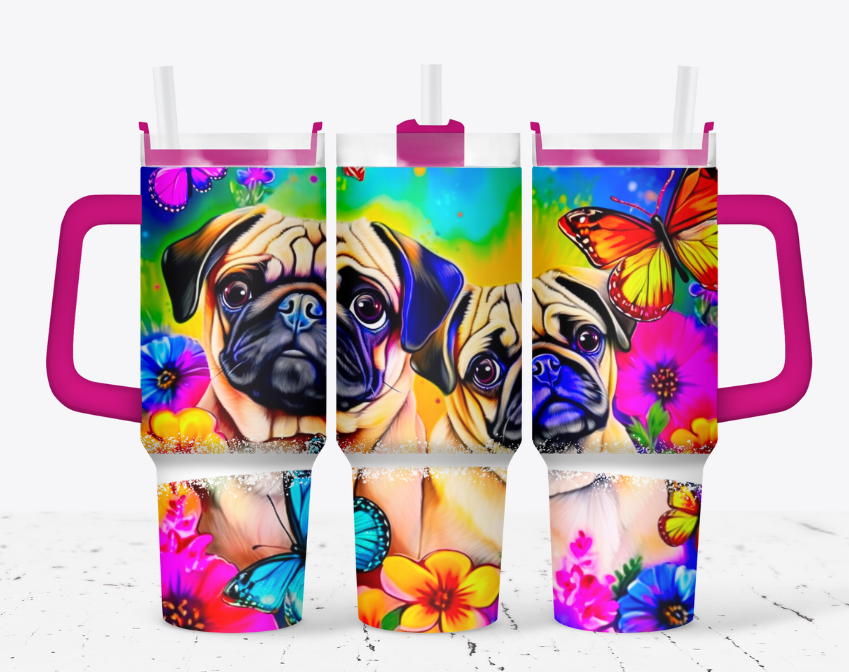 Rainbow Pug