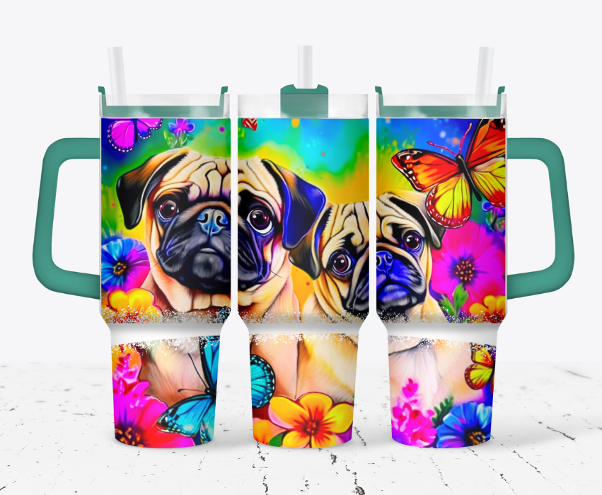 Rainbow Pug