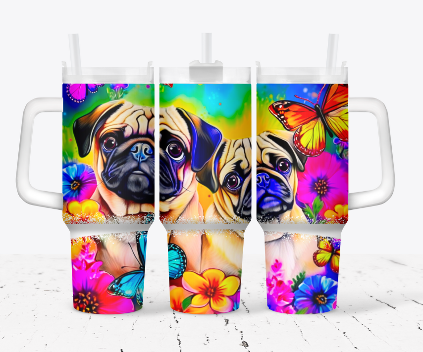 Rainbow Pug