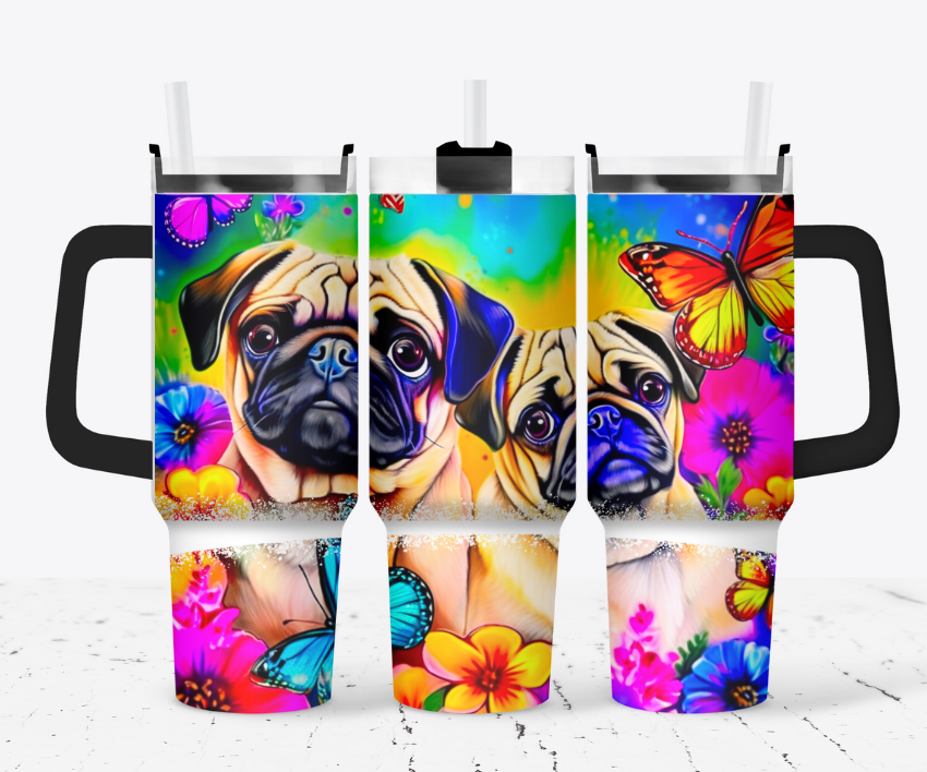 Rainbow Pug