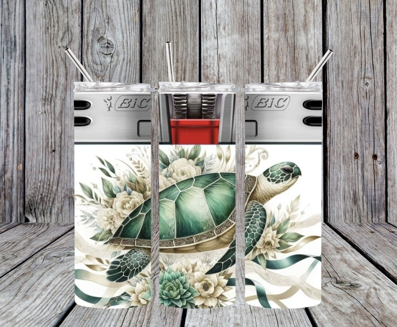 Bic lighter turtle