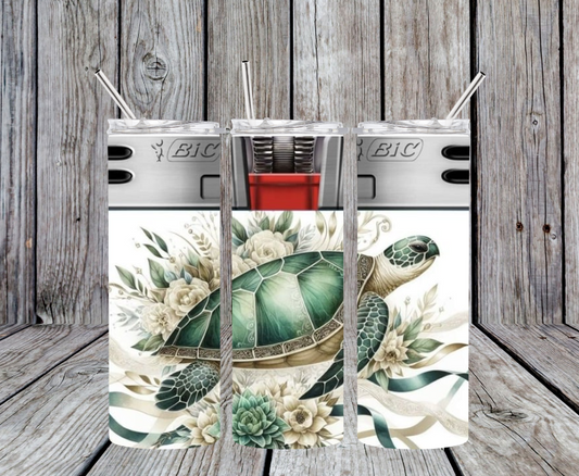 Bic lighter turtle