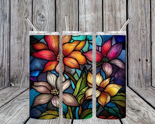 Stainglass flower