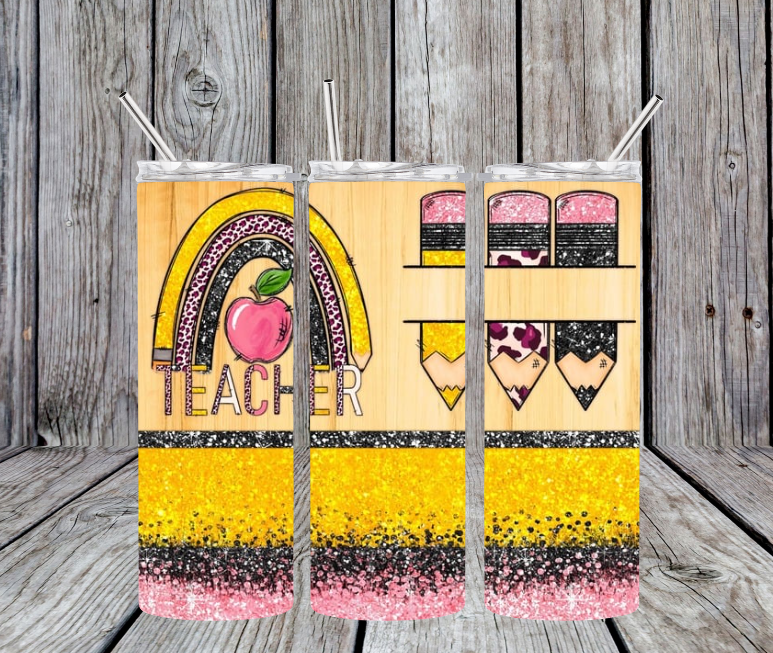 Teacher Pencil with Custome name space