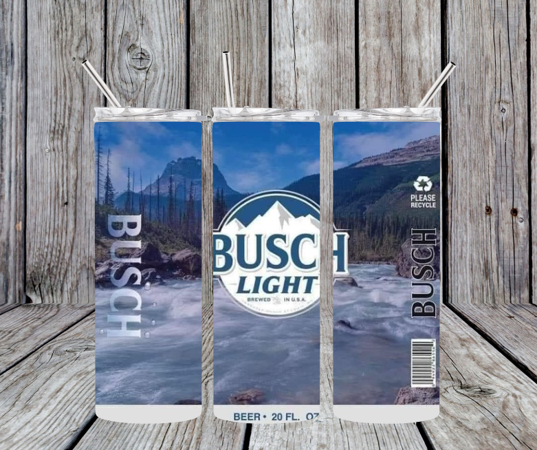 Busch light river mountain