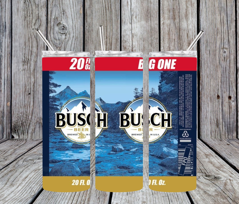 Busch Gold bottom with red top