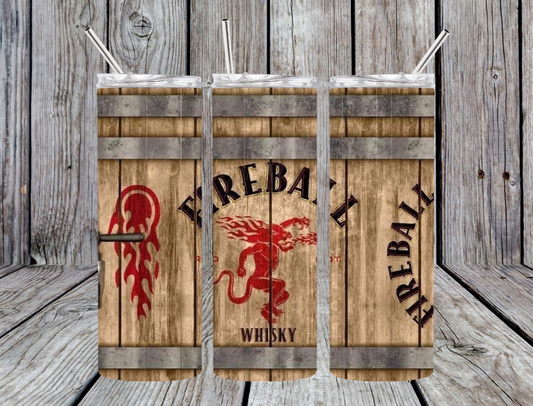 Fireball Whiskey Barrel