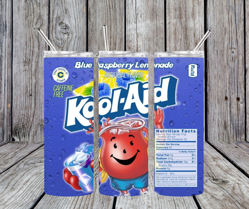 Kool Aid blue raspberry lemonade