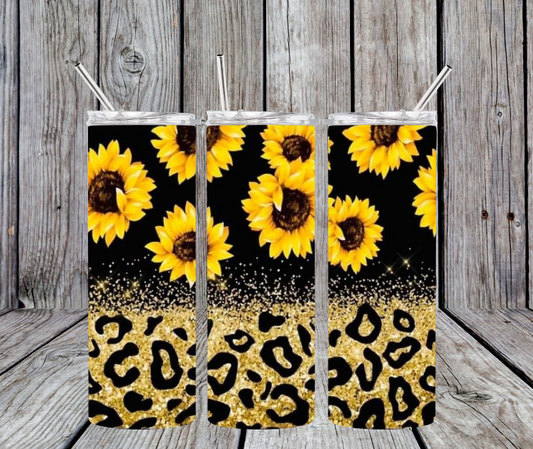 Sunflower gold leopard