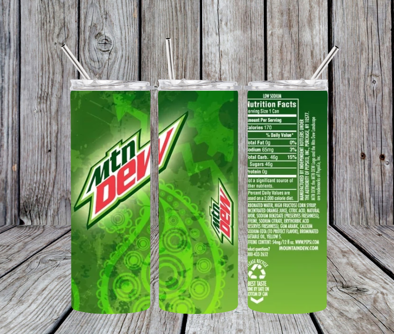 Mountain Dew Paisley Design