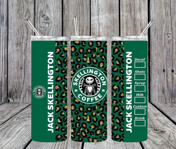 Jack Skellington green starbucks