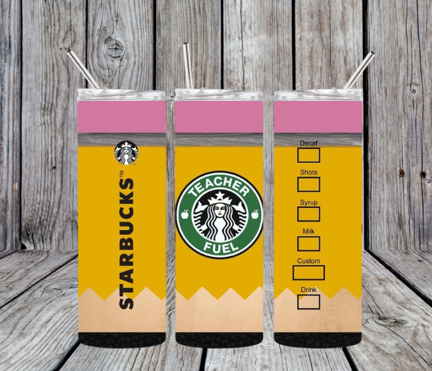 Pencil Starbucks