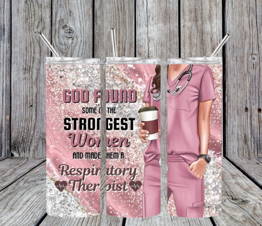 Respiratory therapist pink