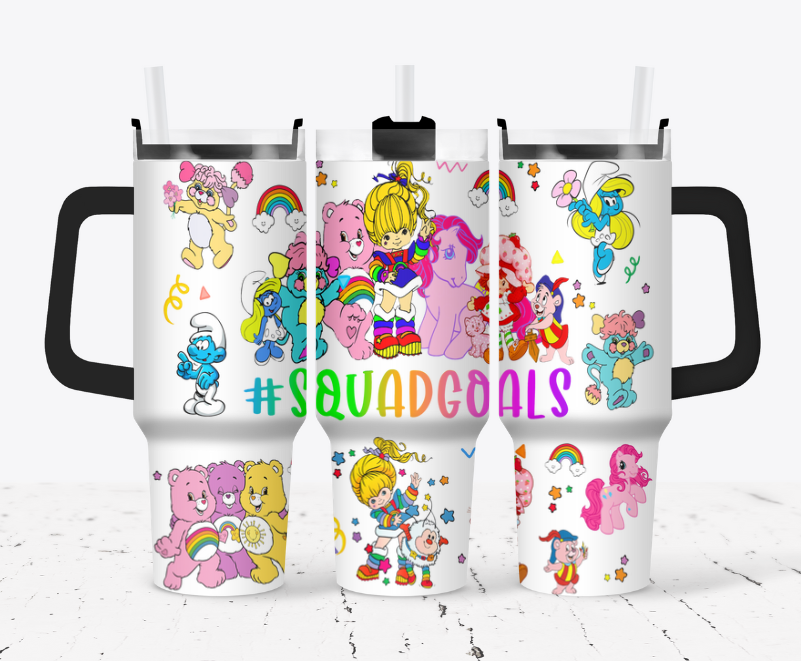 Squad goals care bear, strawberry shortcake and more characters