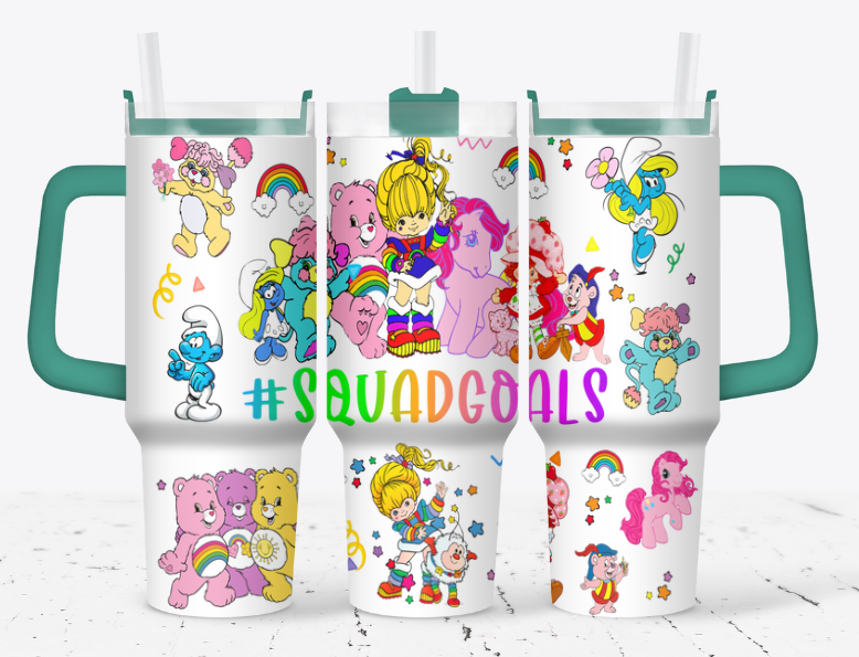 Squad goals care bear, strawberry shortcake and more characters