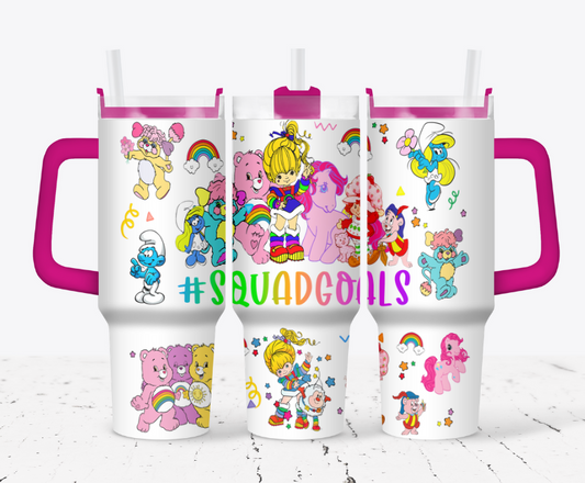 Squad goals care bear, strawberry shortcake and more characters