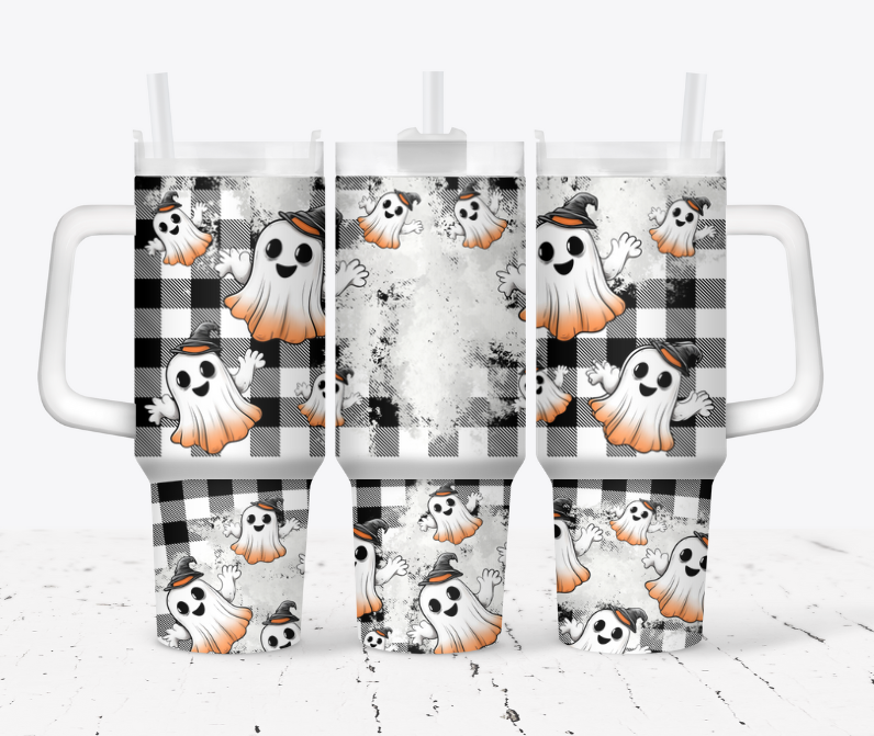 Plaid witch ghosts