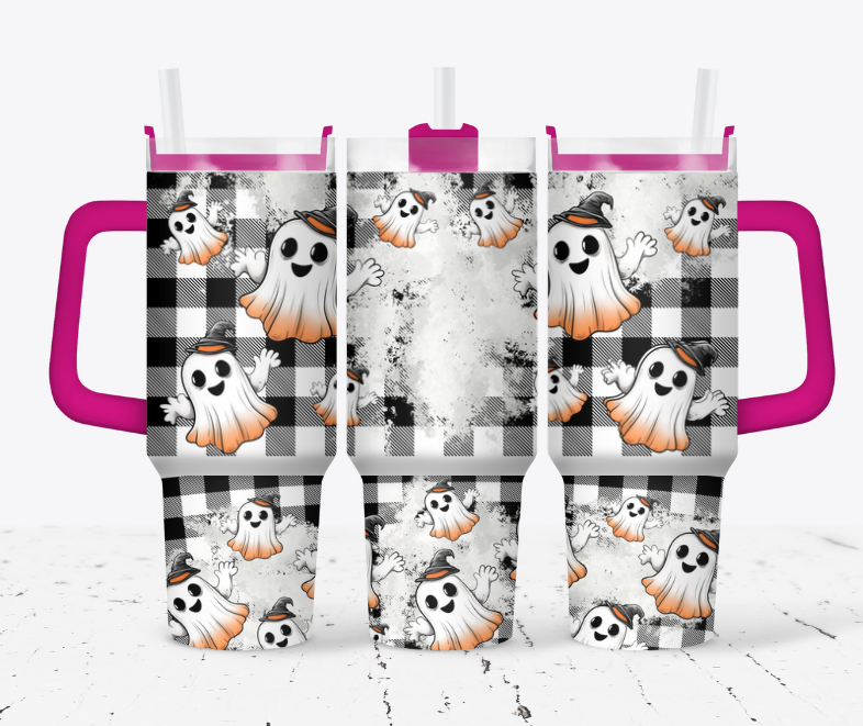 Plaid witch ghosts