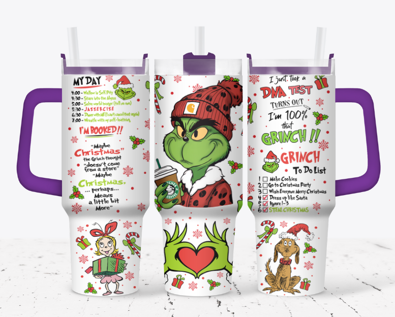 Grinch with a beanie