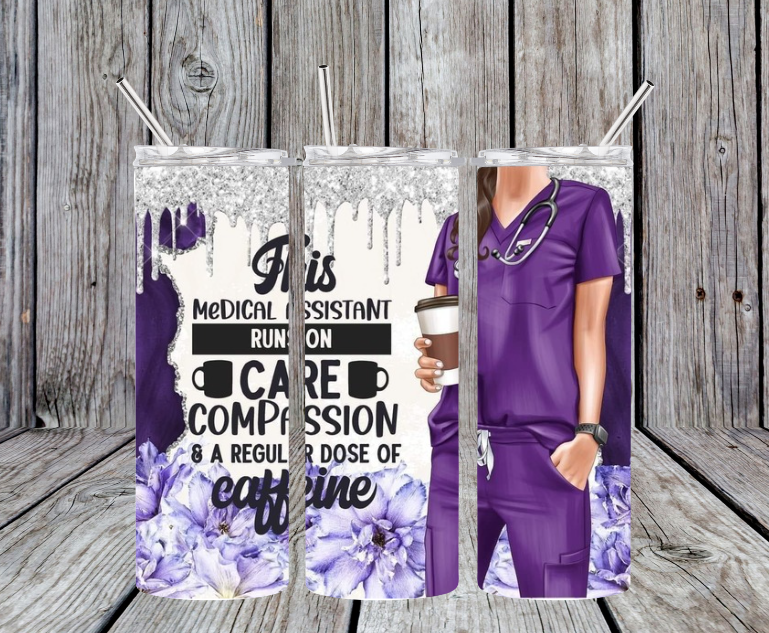 This medical assistant runs on care compassion and a regular dose of caffeine