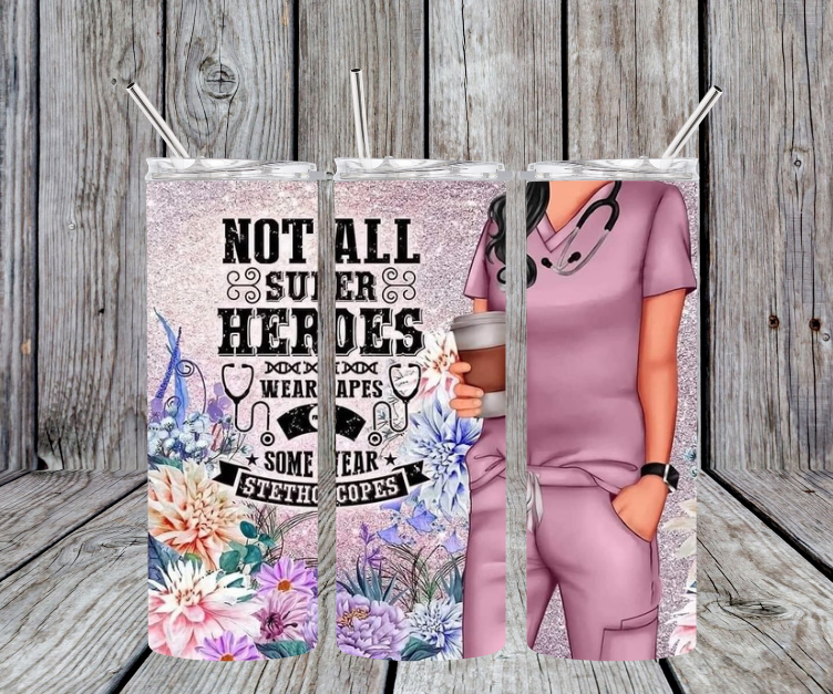 Not all super heroes wear capes pink with flowers