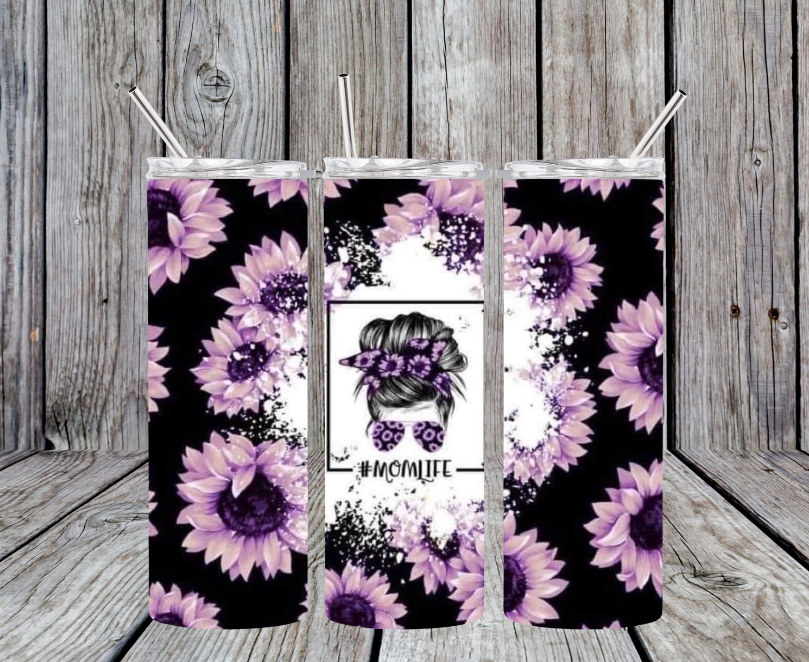 Purple sunflower #momlife