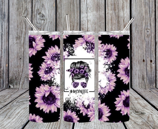 Purple sunflower #momlife