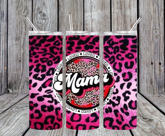 Pink leopard Mama Loved