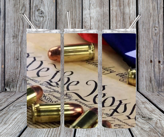 We the people bullets and paper