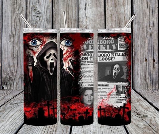 SCREAM Newspaper article style