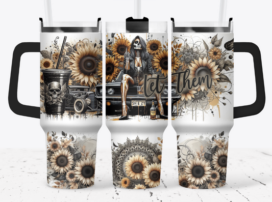 Let them yellow sunflowers