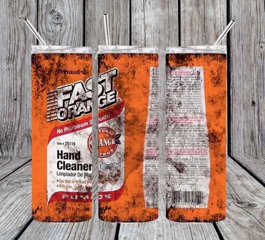 Fast Orange- Rusted style