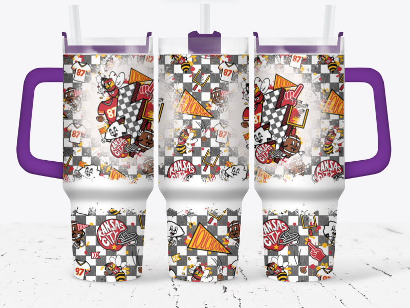 KC Chiefs checkered