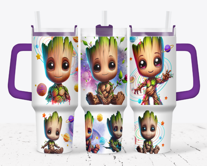 Adorable tree character