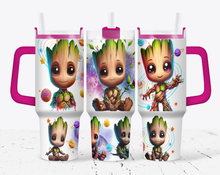 Adorable tree character